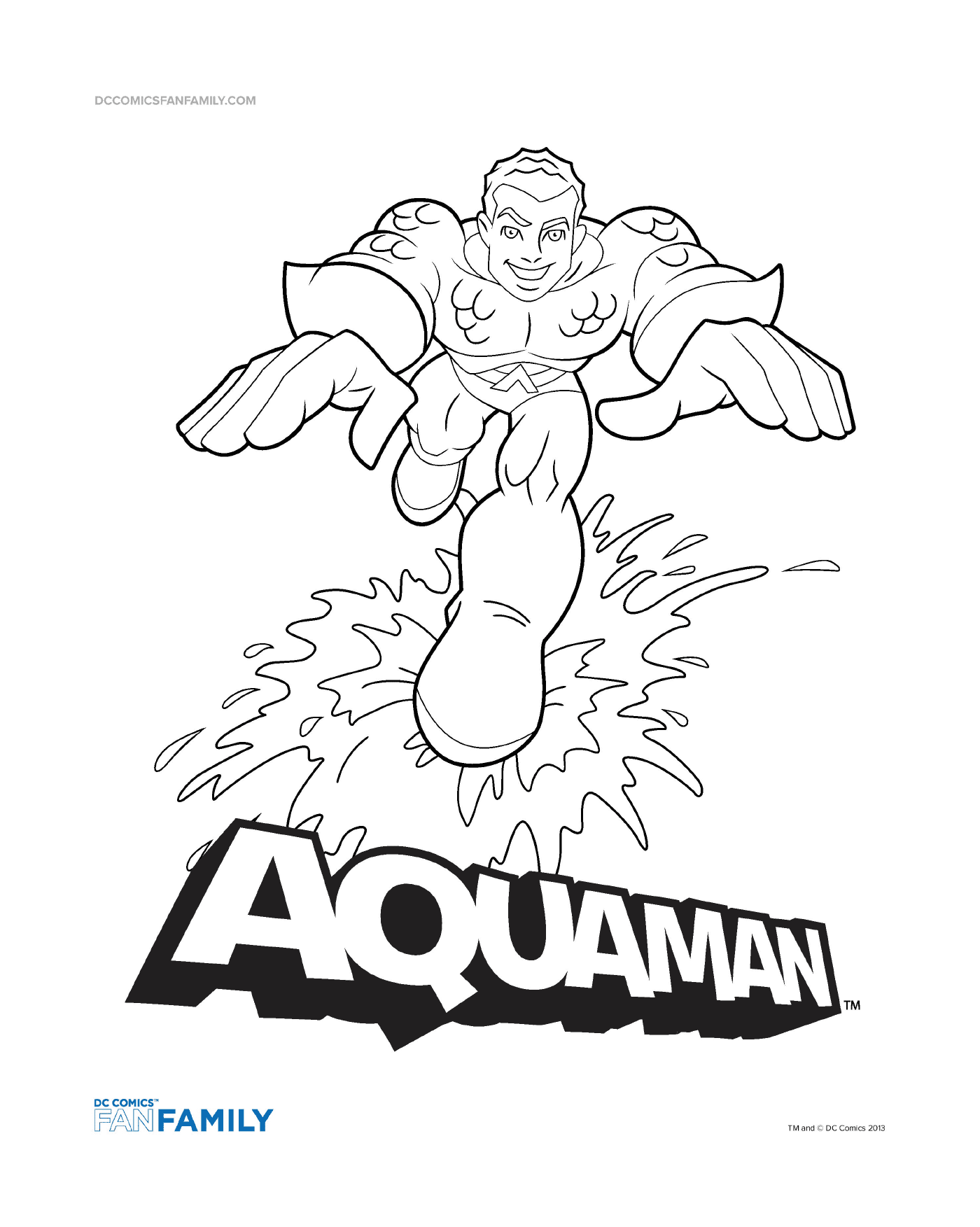  Herói Aquaman da DC Comics 