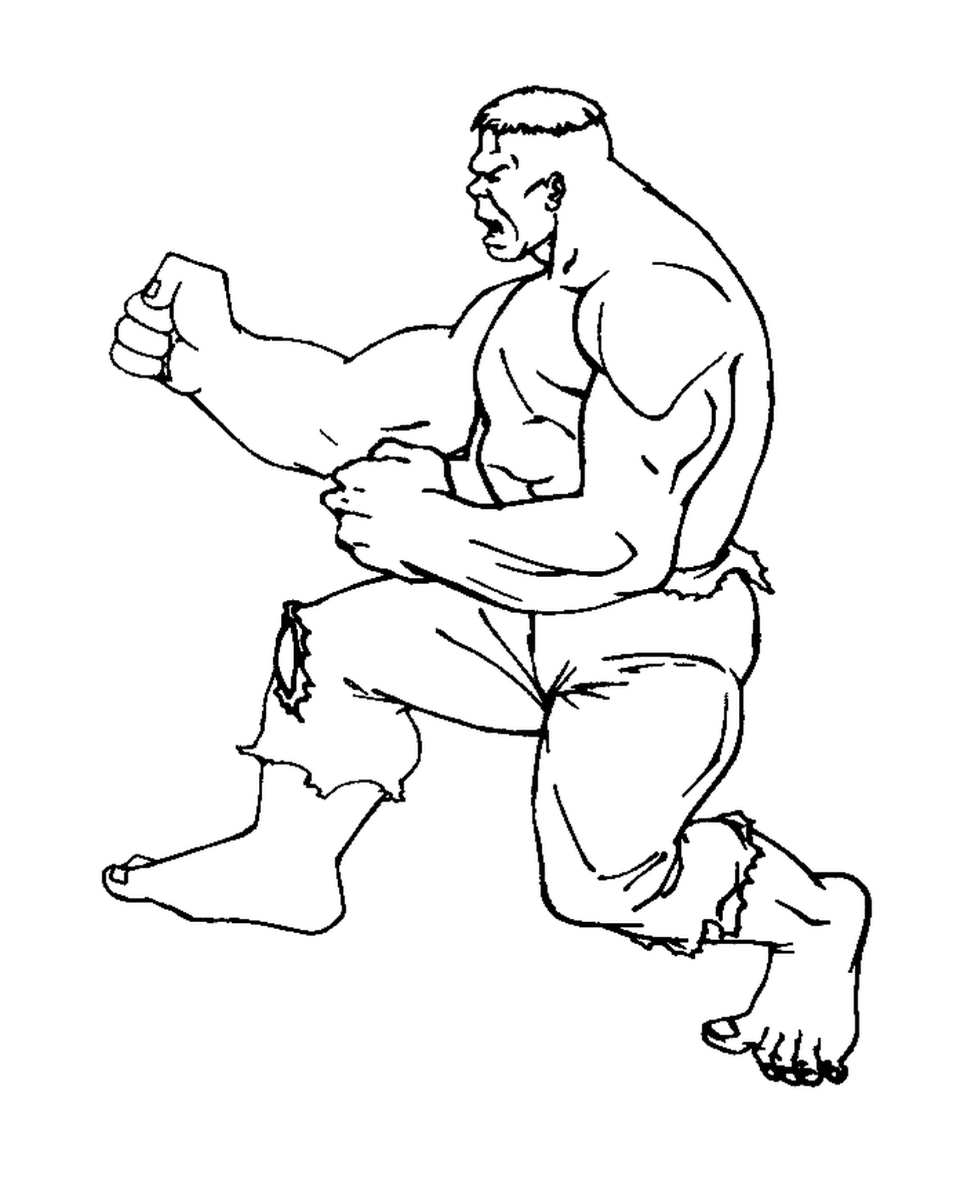  Hulk pratica karatê 