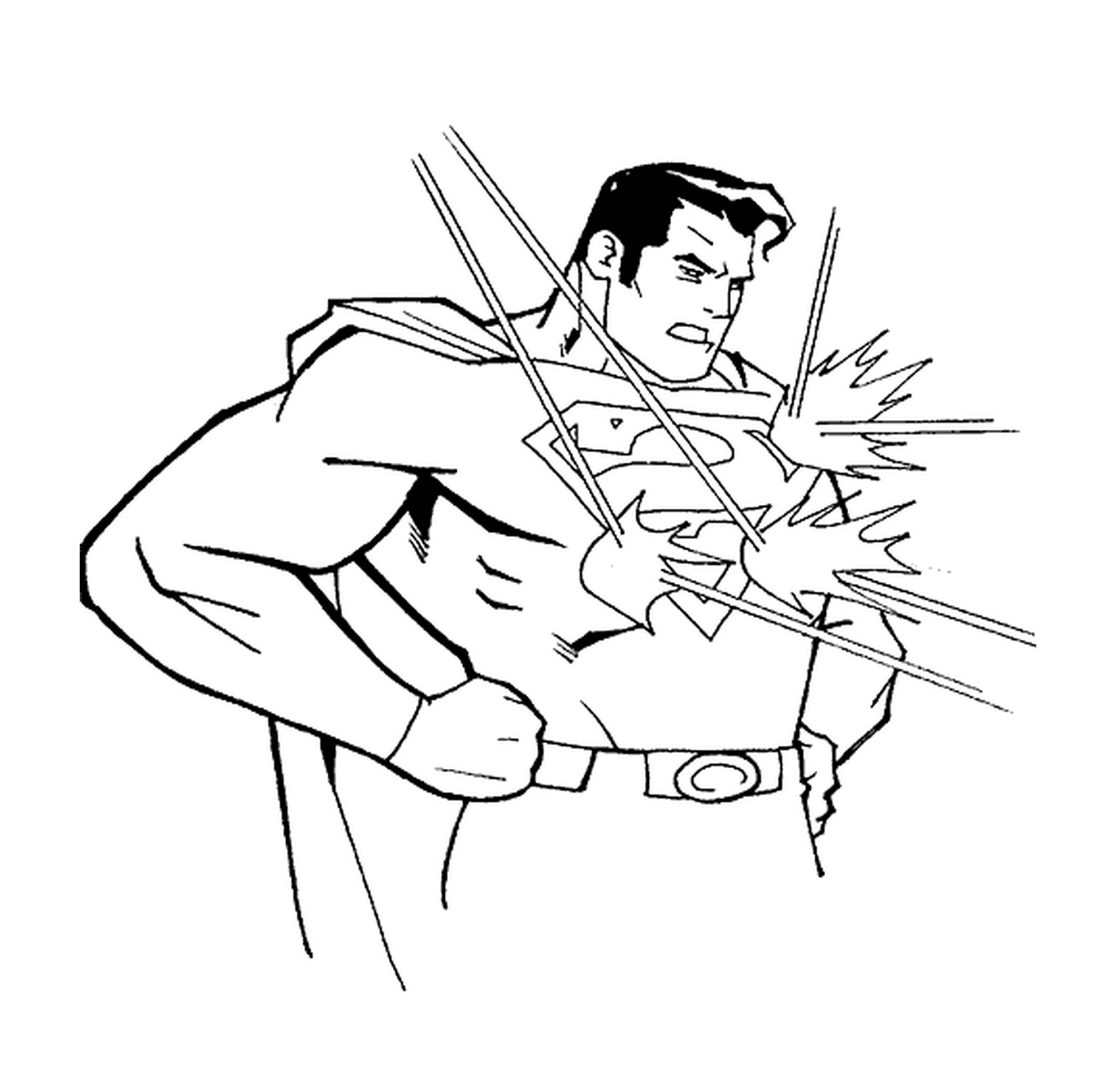 Raios laser repelentes do Superman 
