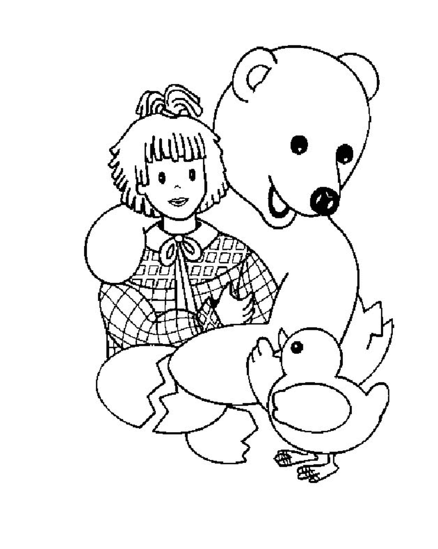  熊和小熊 