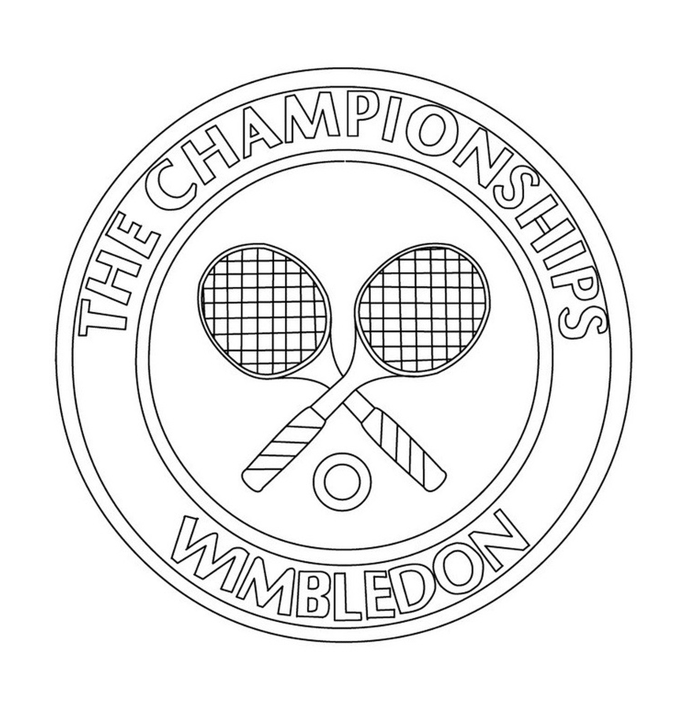  Logotipo do tênis The Championships Wimbledon 