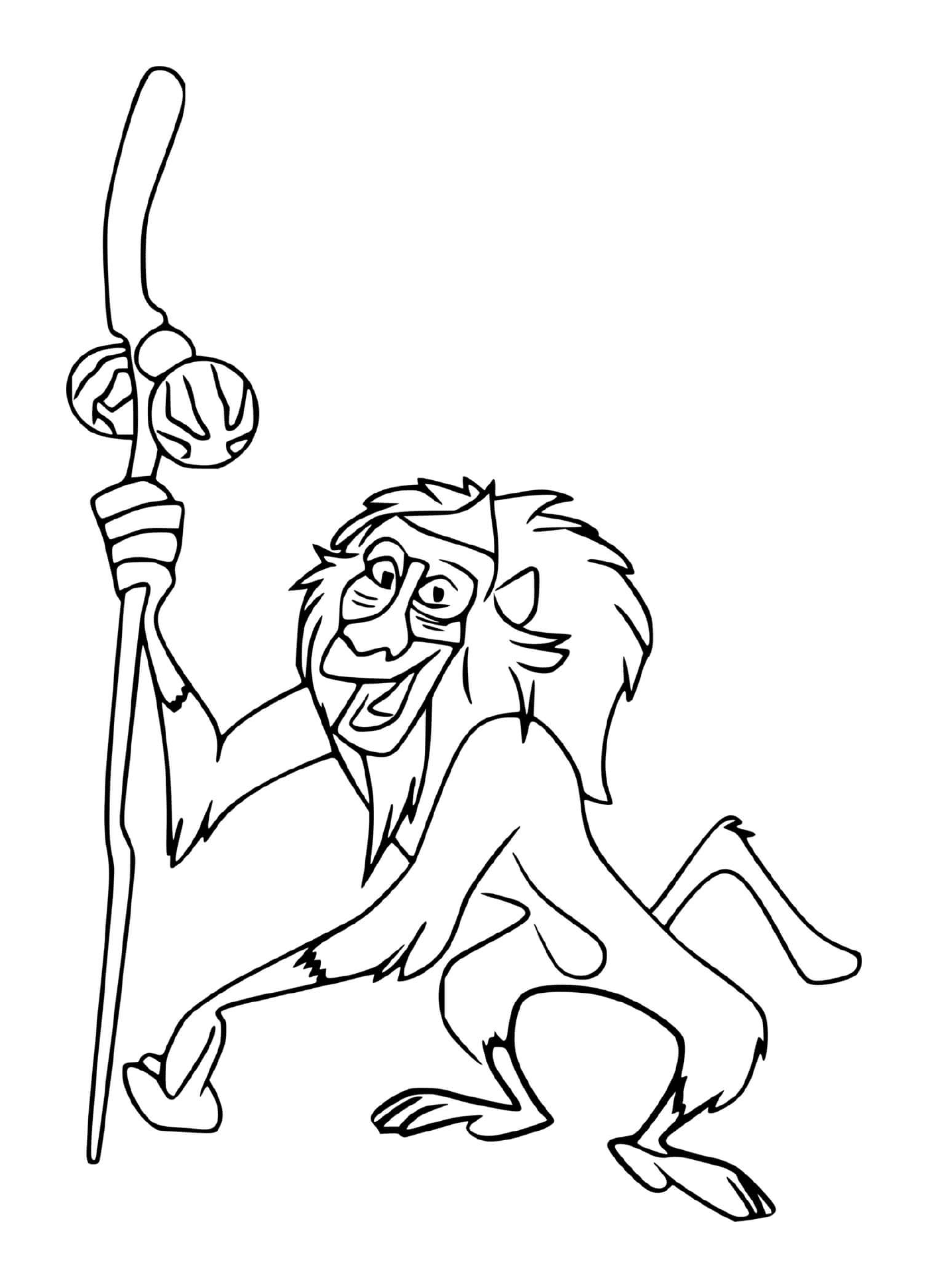  Rafiki, o sábio babuíno 