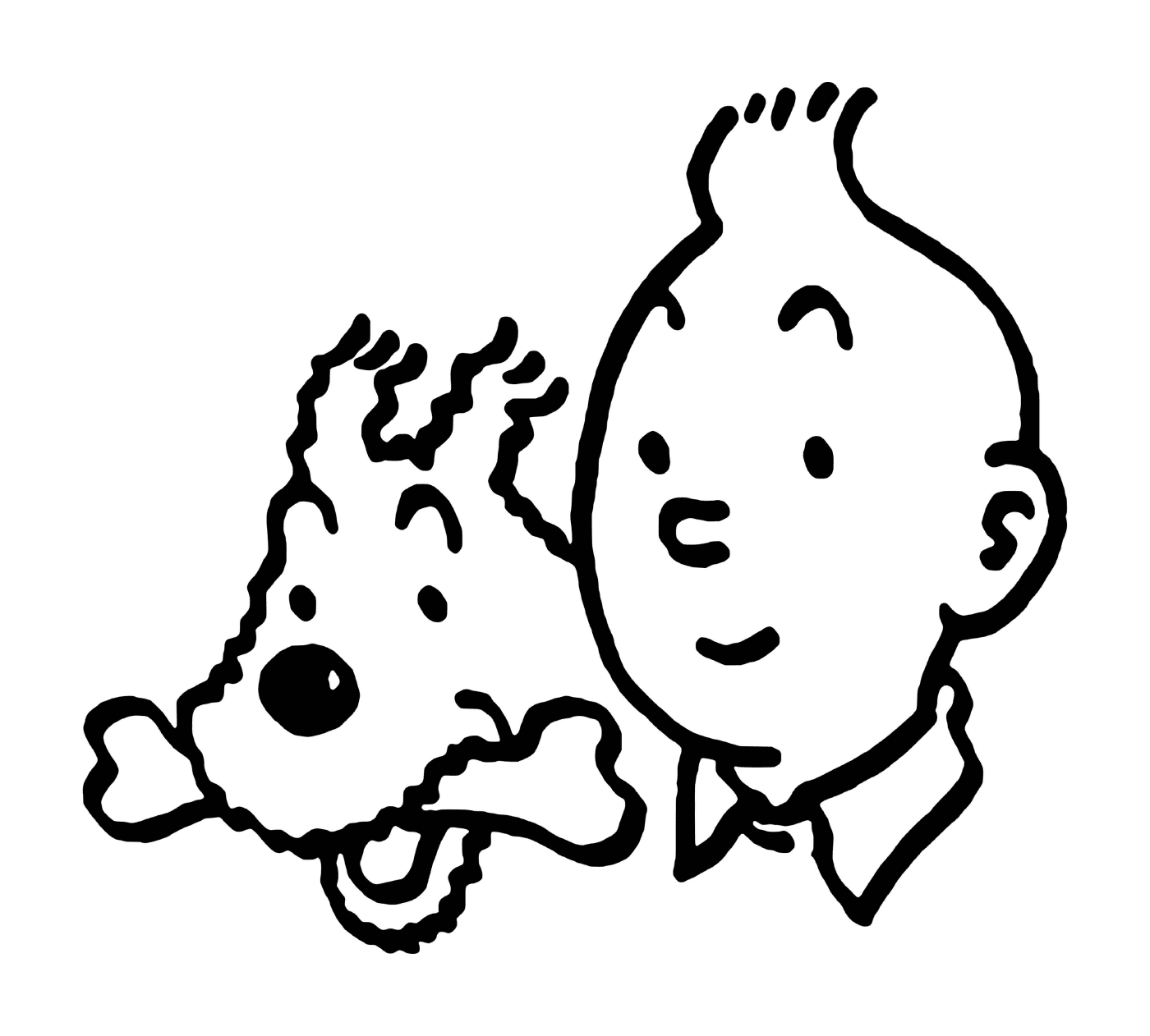  Os cúmplices Tintin e Milou 