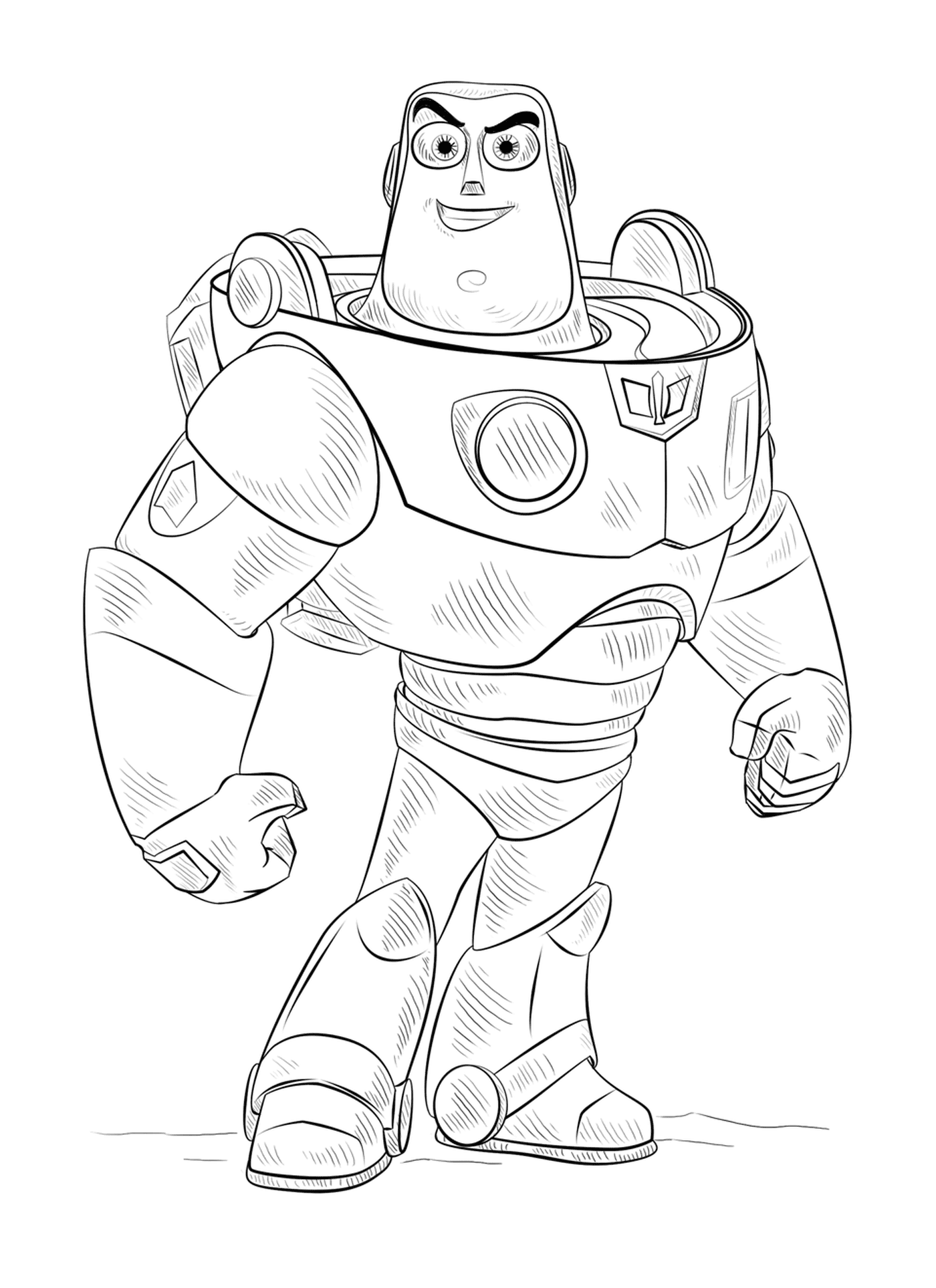  Buzz Lightyear, robô intrépido 