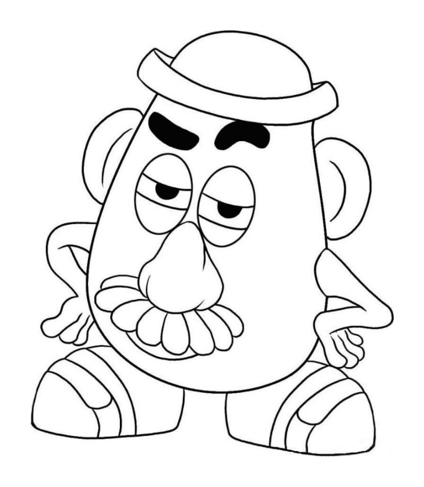  Monsieur Patate de Toy Story, anexando personagem 