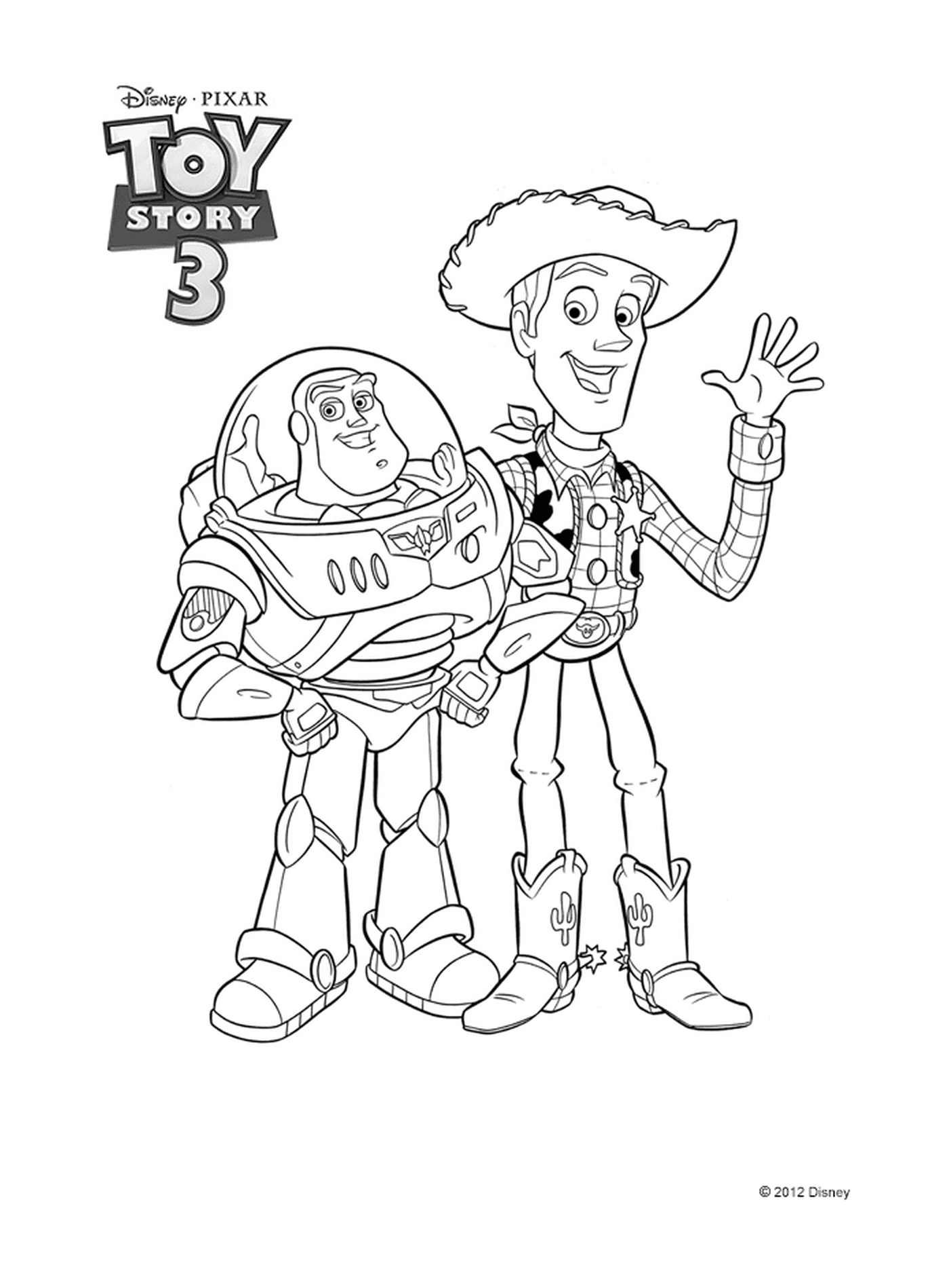  Toy Story 3, aventura com Buzz e Woody 
