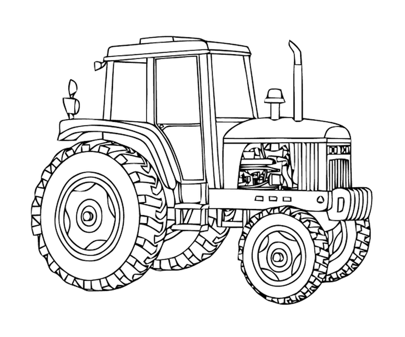  Massey Ferguson Tractor, veículo agrícola poderoso 