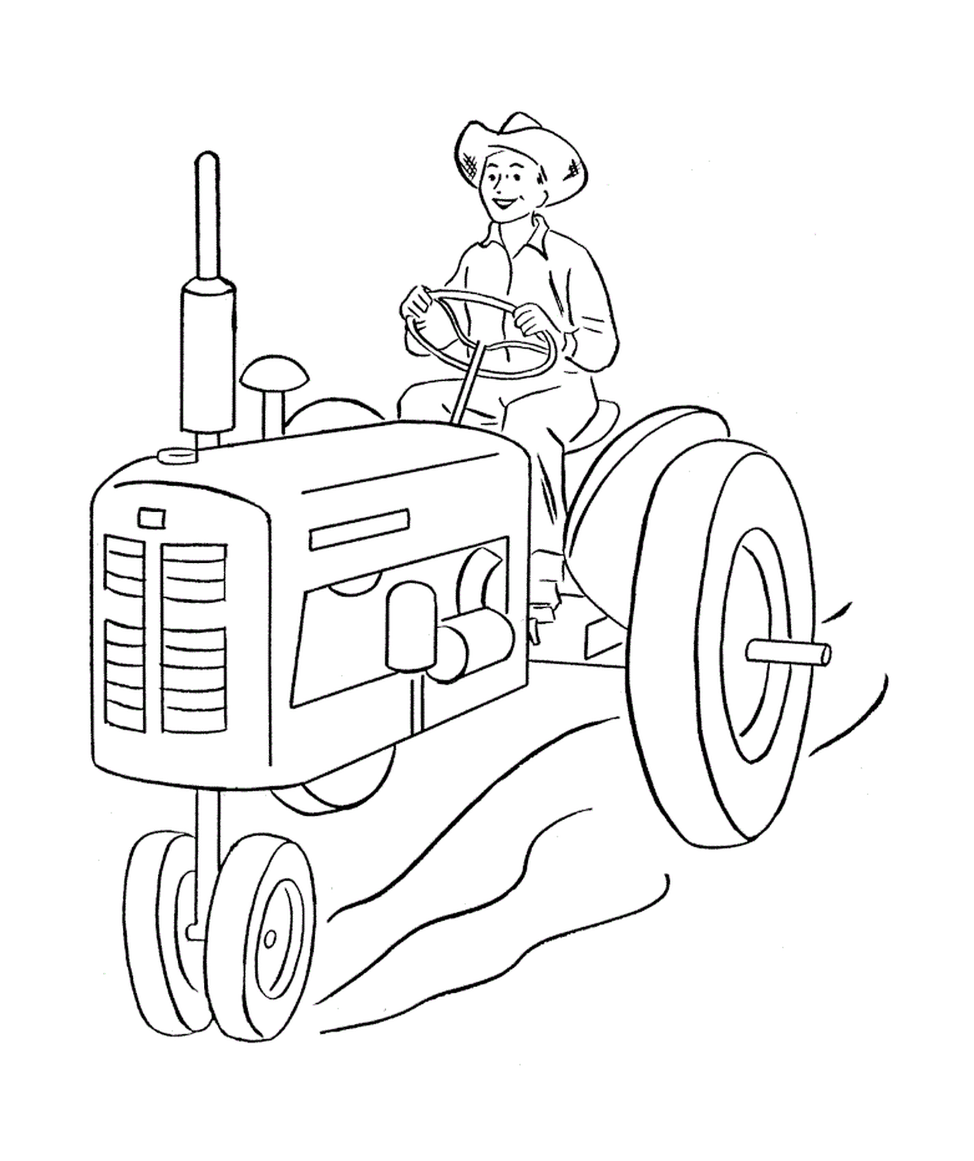  Tractor com garfo, versátil ferramenta agrícola 