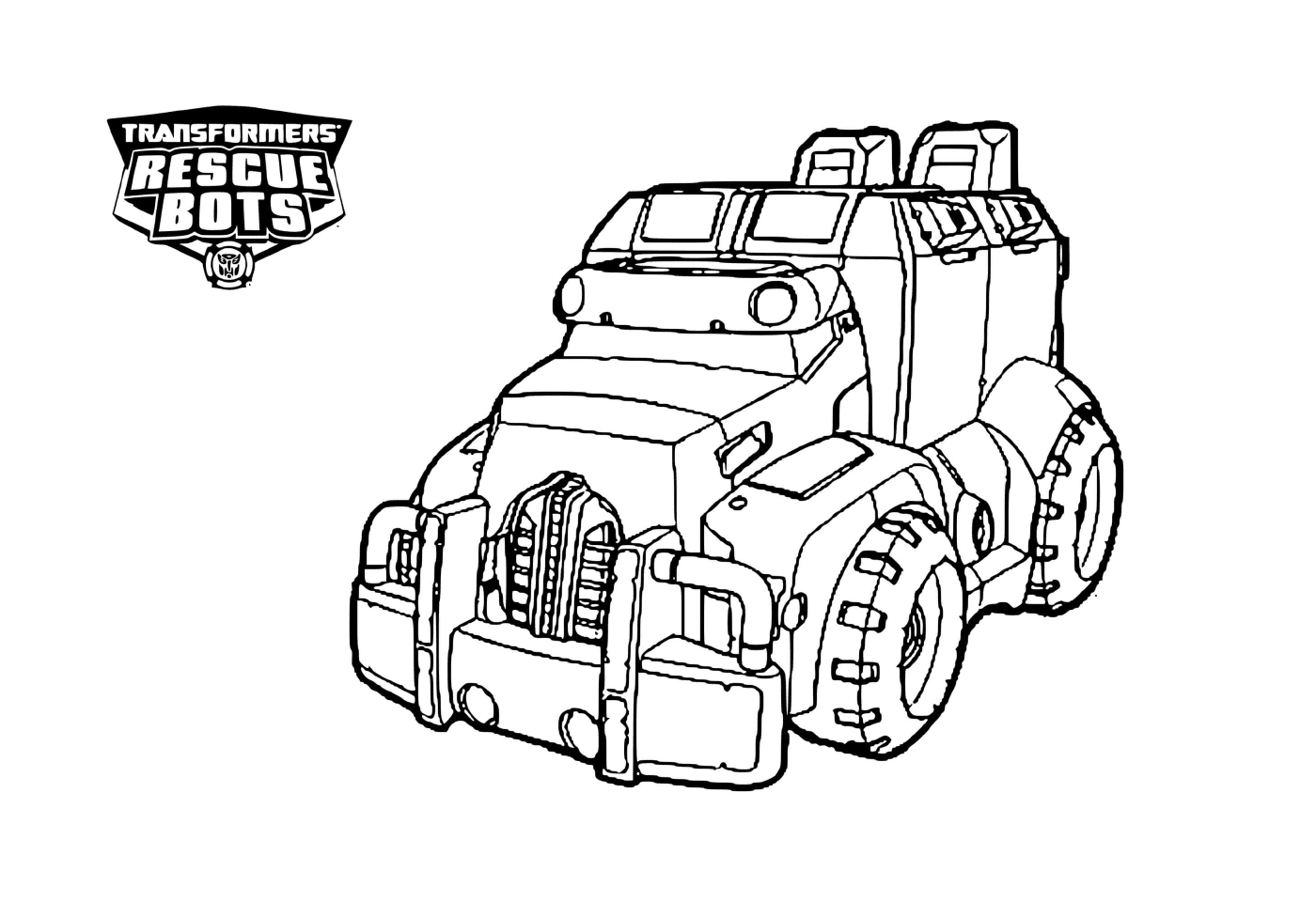  Transformers de carro bots de resgate 