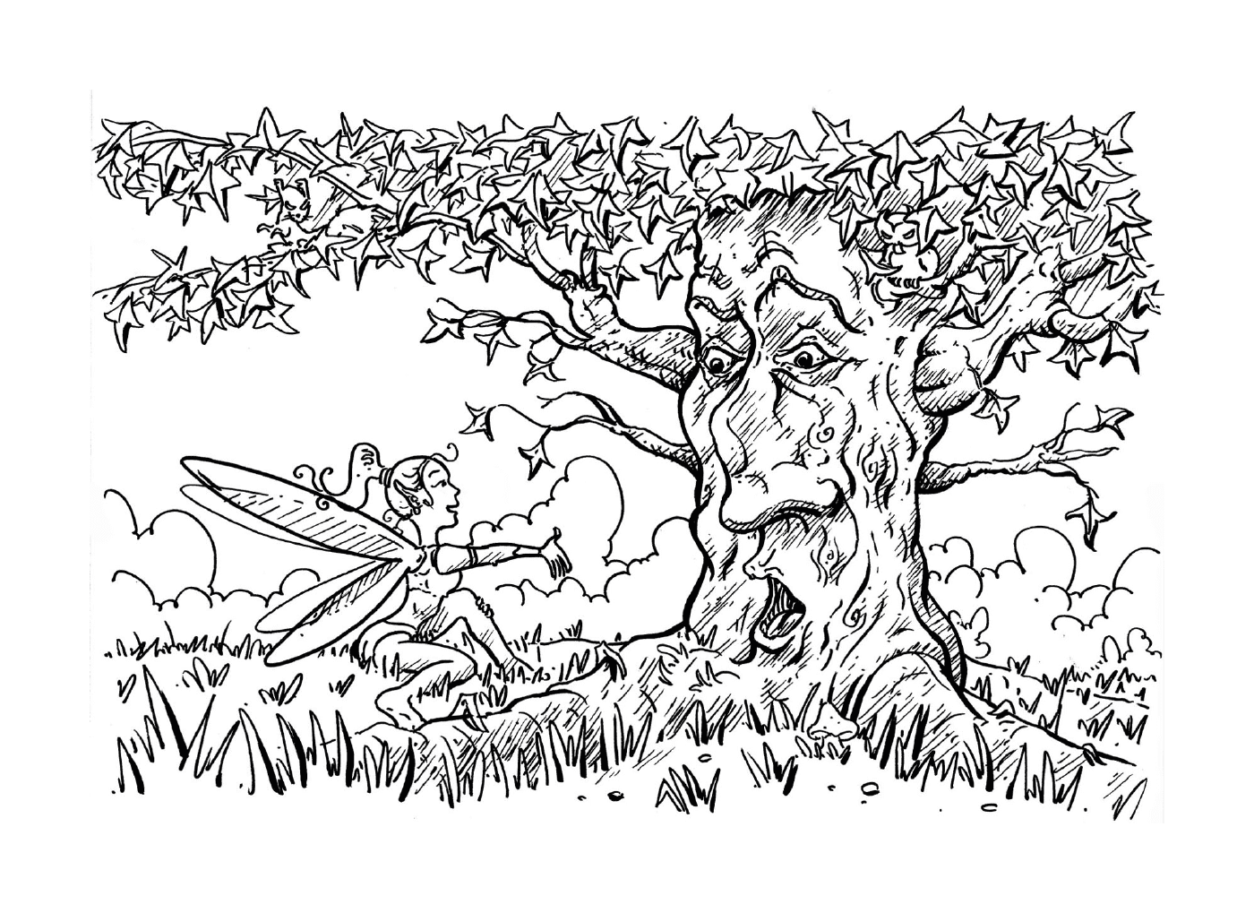  Uma tinta, um homem e uma árvore 