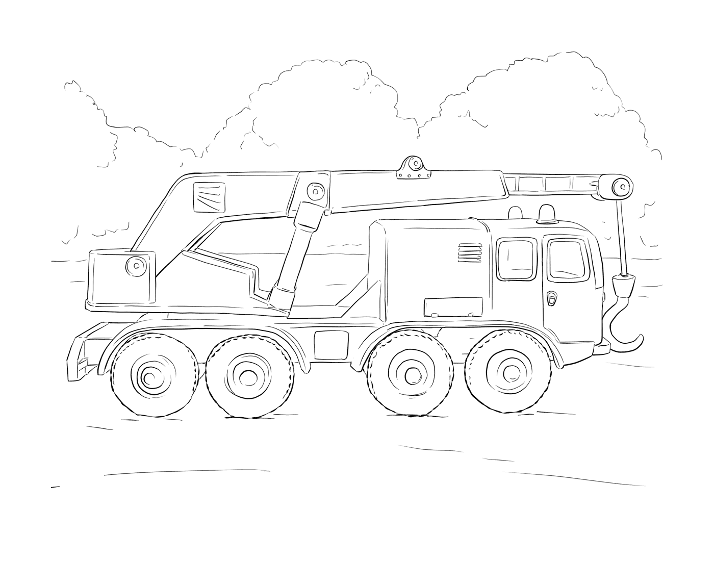  Crane卡车,起重装备 