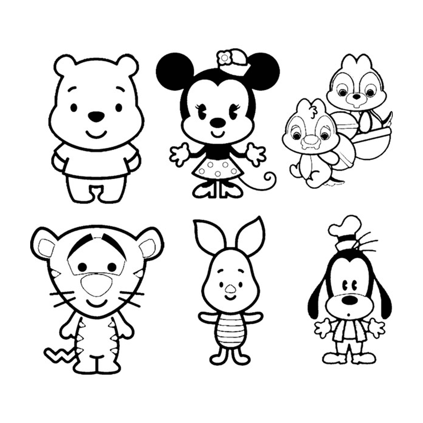  Personagens bonitos da Disney 