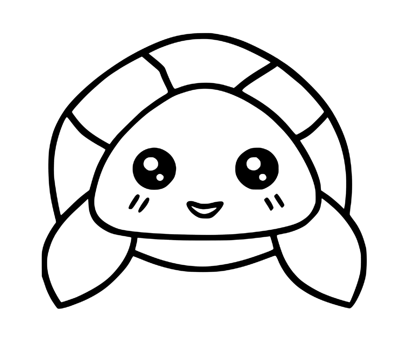  tartaruga animal marinho kawaii 