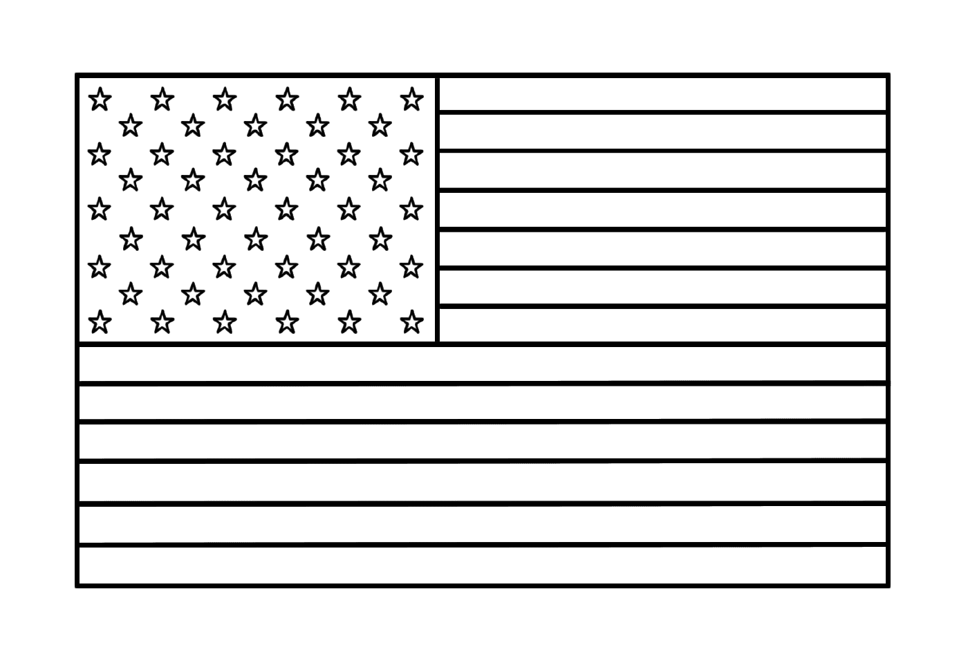  Bandeira americana original com estrelas 