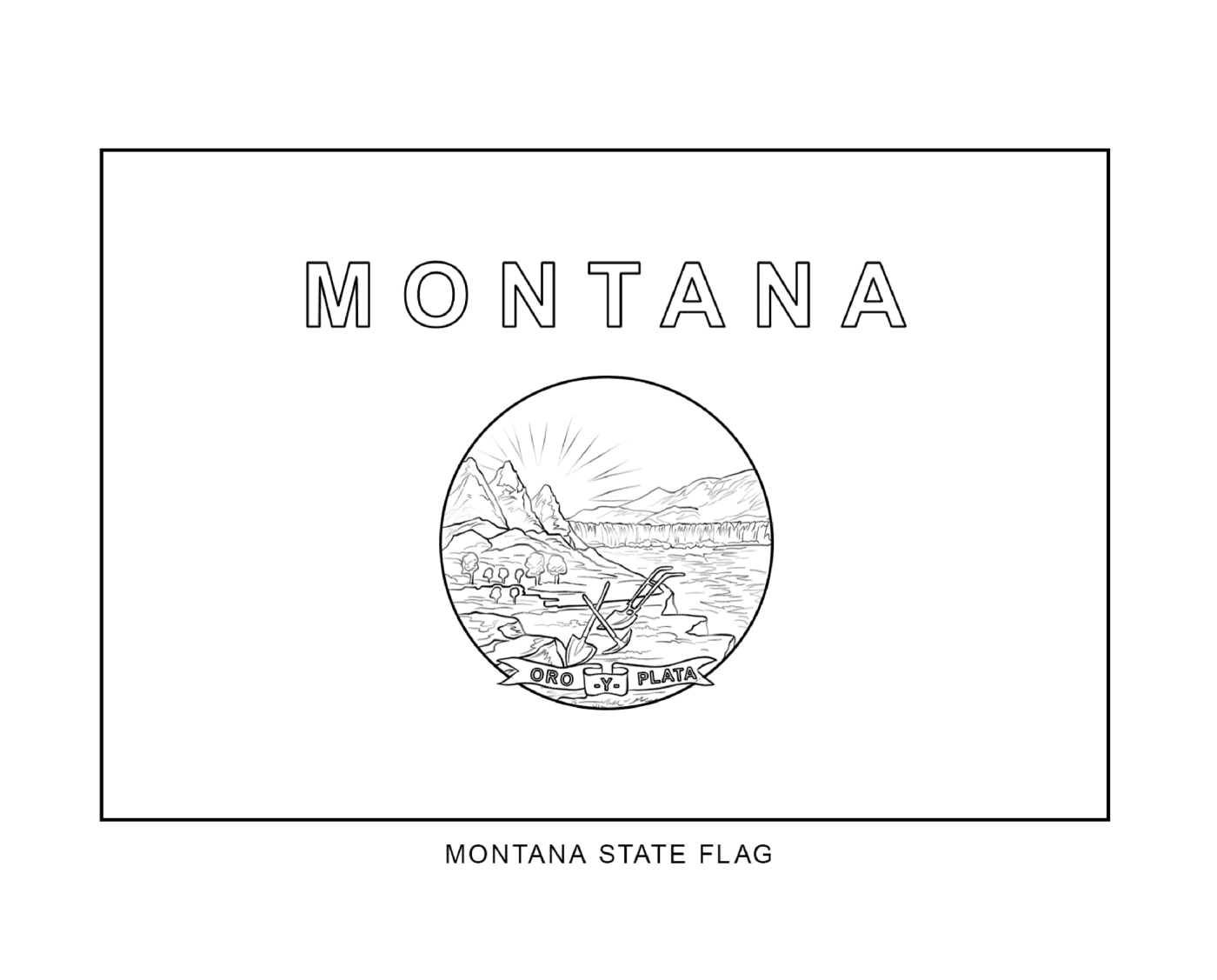  علم دولة مونتانا 
