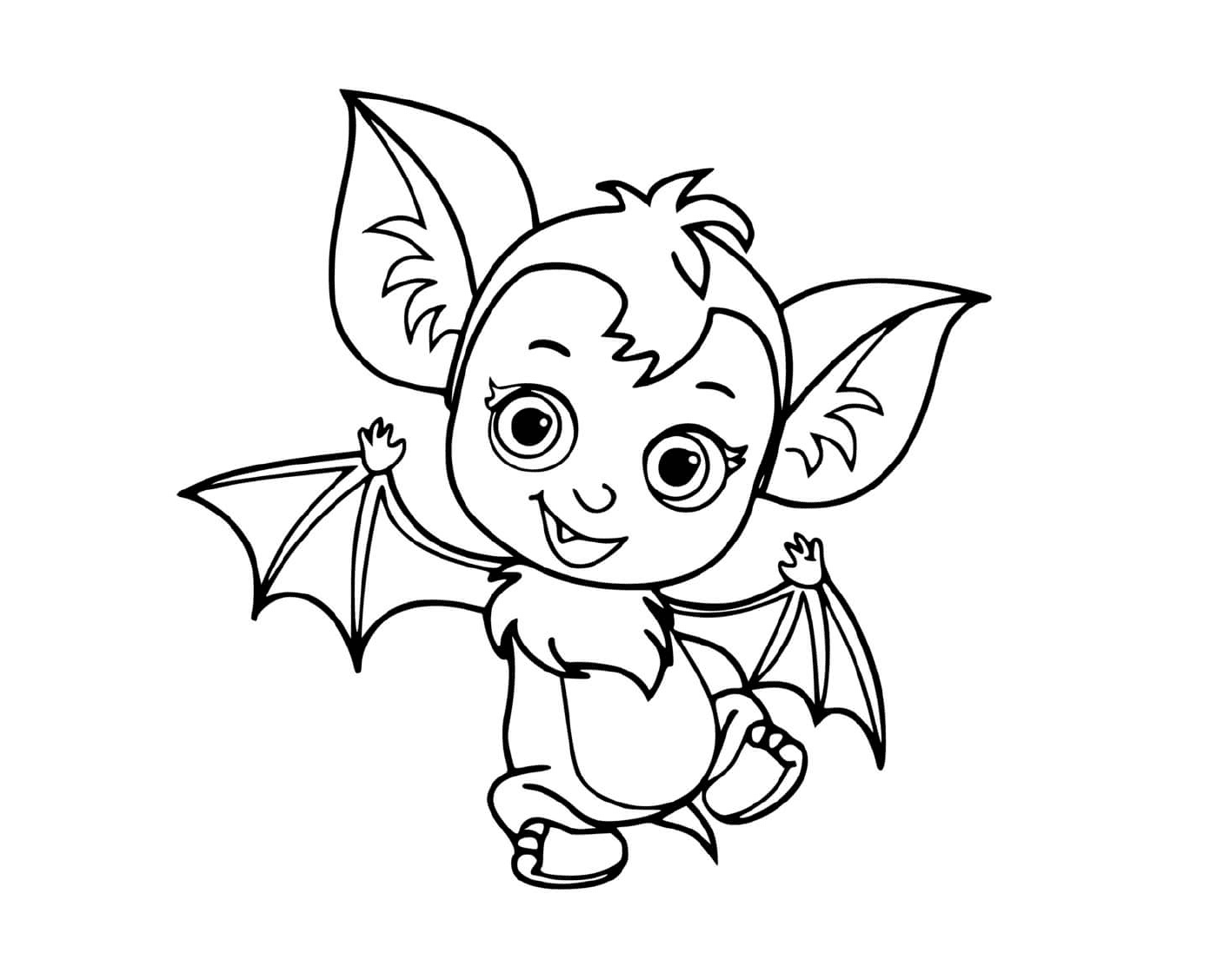  Vampirina morcego Veve, adorável bebezinho 
