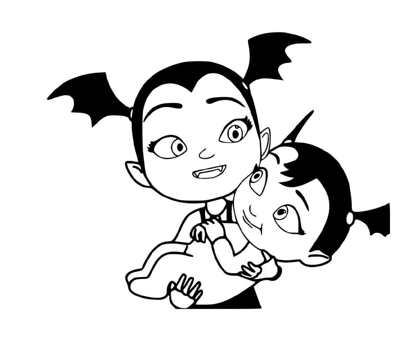  Vampirina com bebê 