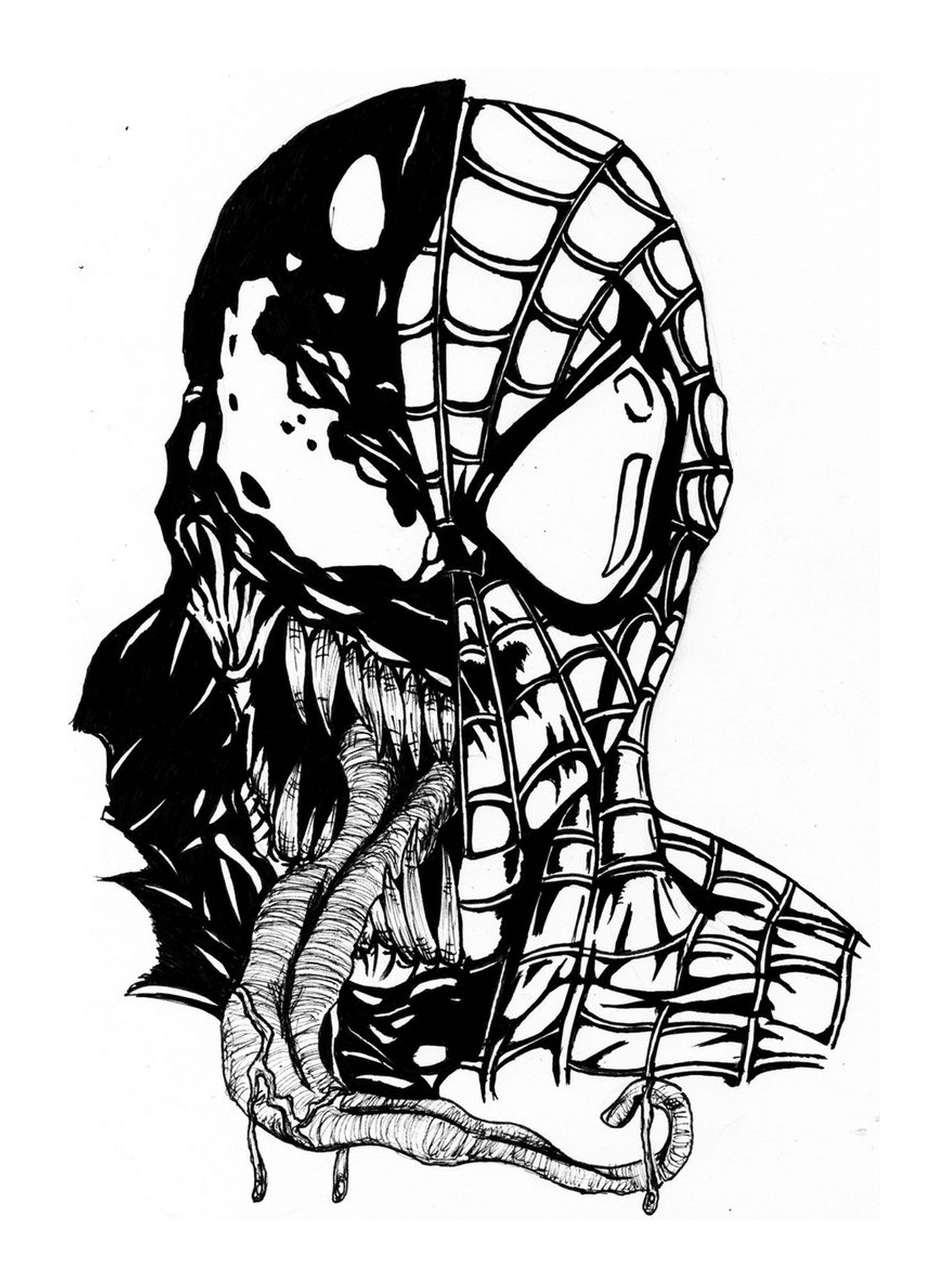  Máscara Venom Homem-Aranha 