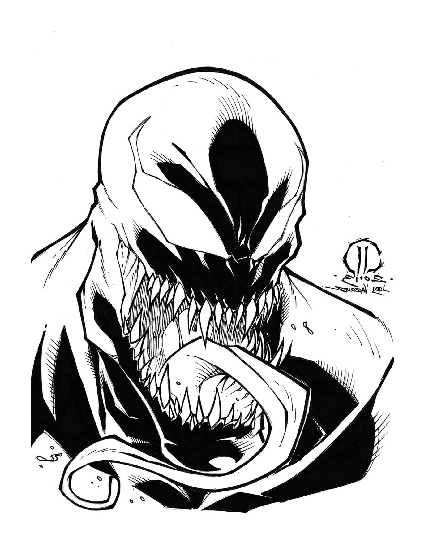  Esboços Venom Marvel por Joeyvazquez 