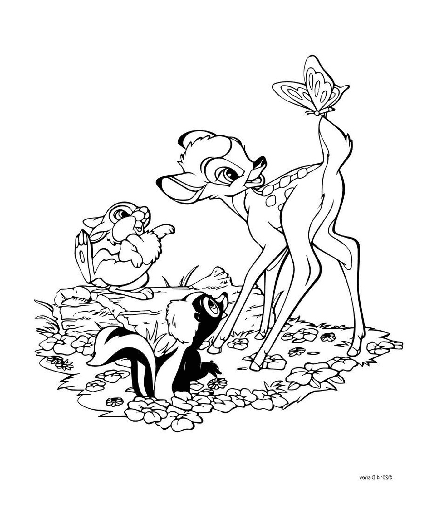  Bambi e Panpan, uma amizade desajeitada 