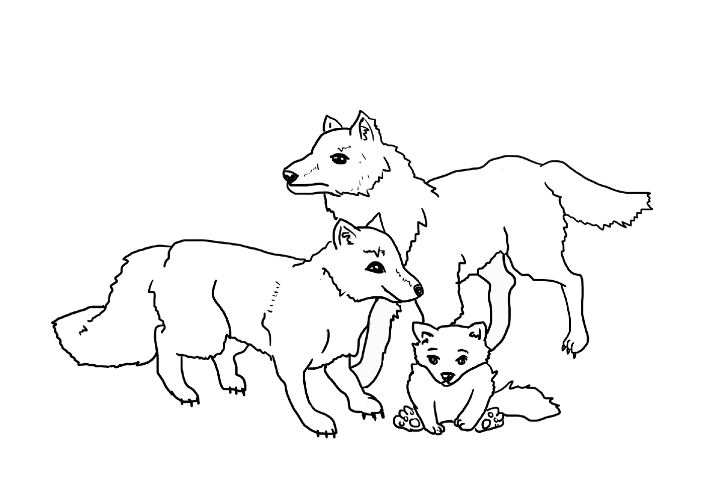  तीन कुत्तों 