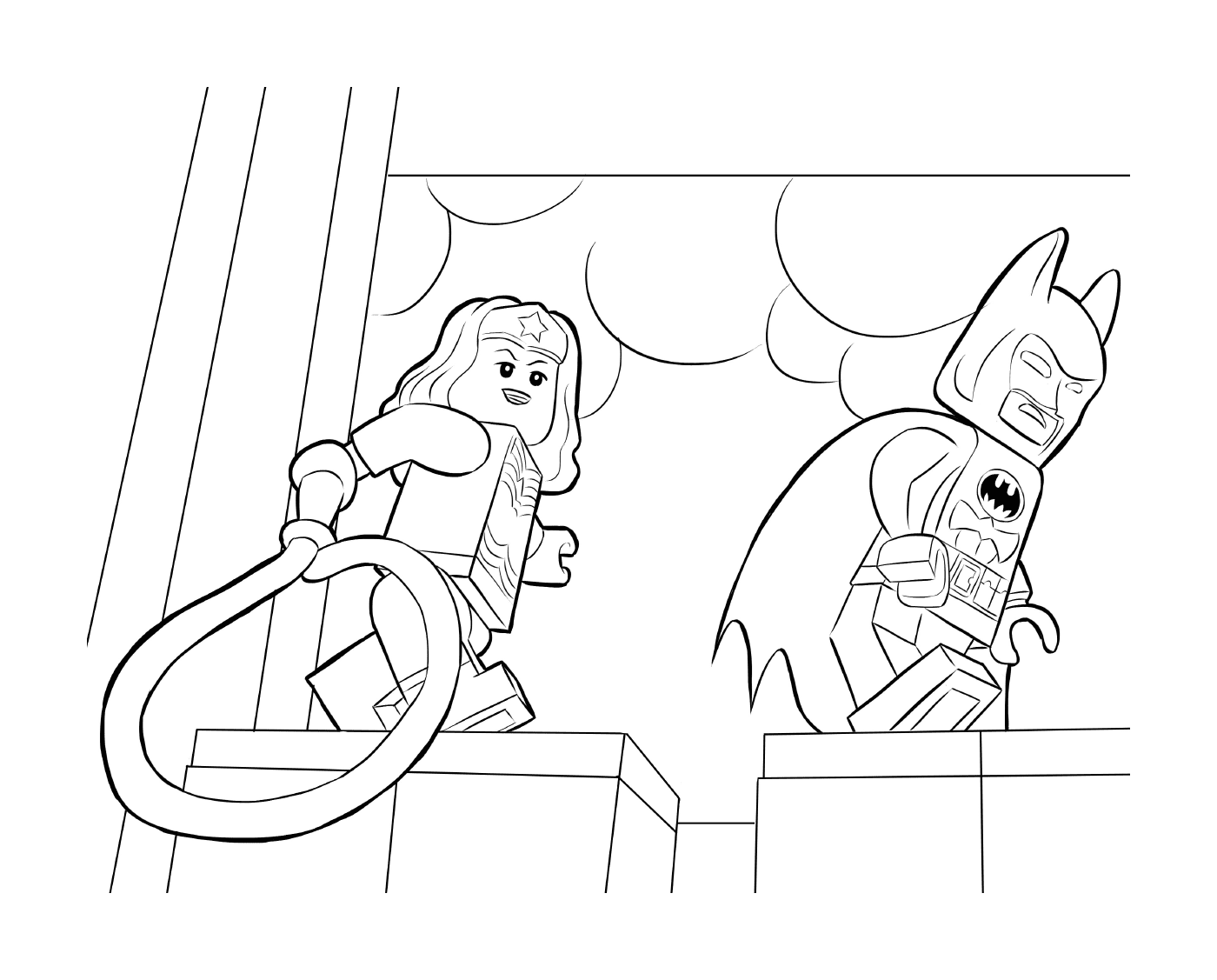  Batman com Mulher Maravilha 