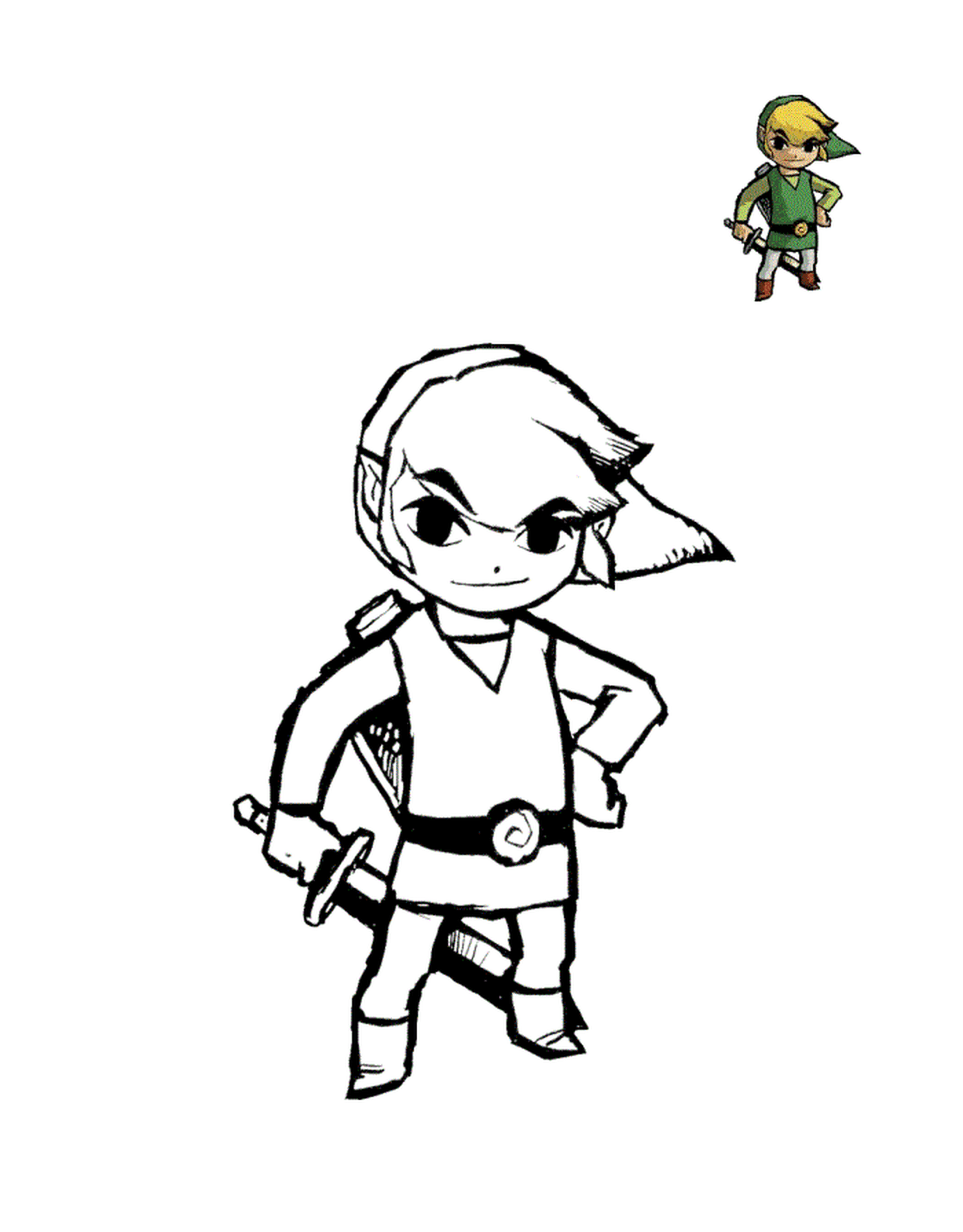 Link, o herói dos Kokiri 