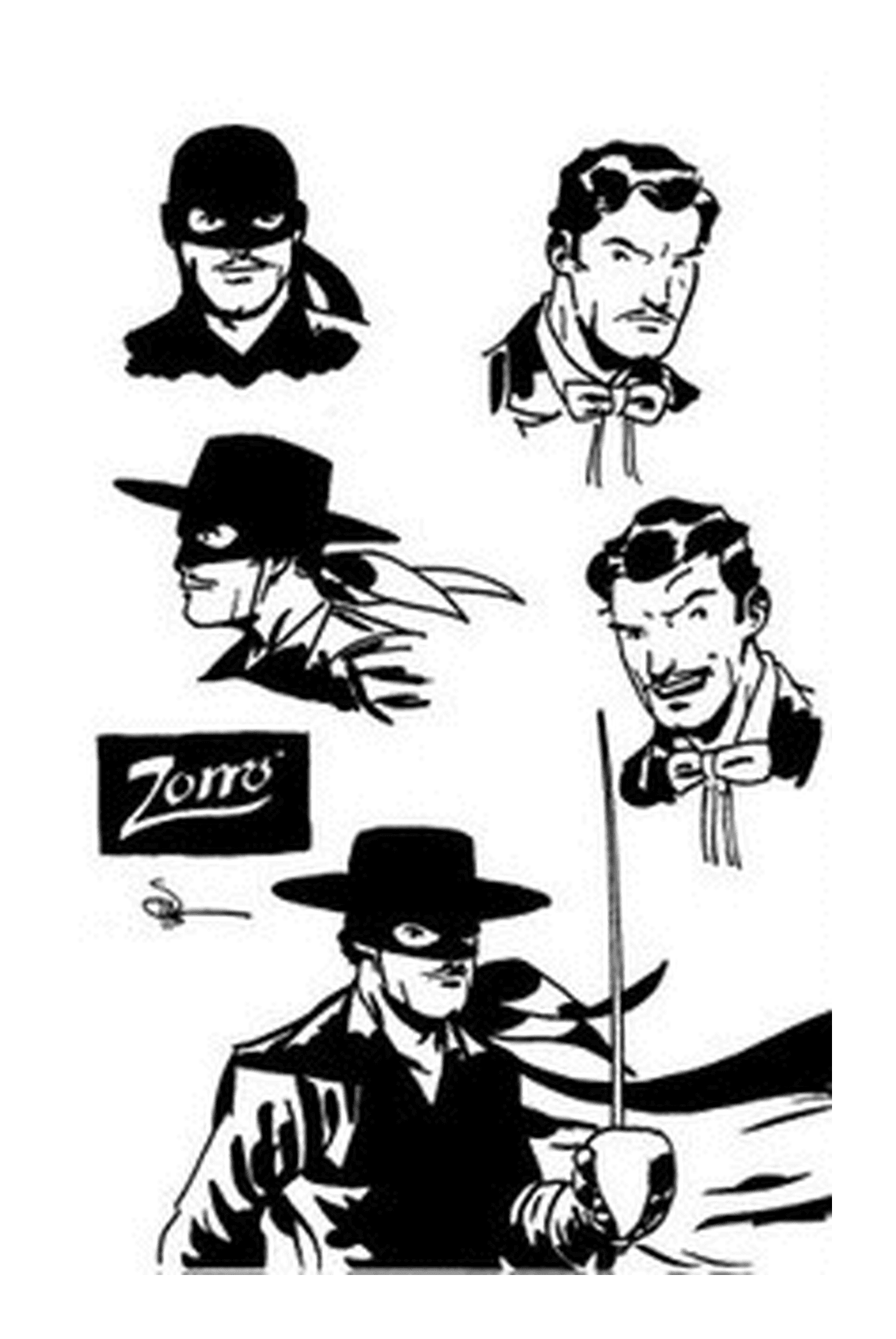  Todas as faces de Zorro 